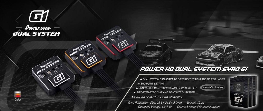 Power HD Gyro G1 - Silver – image 2