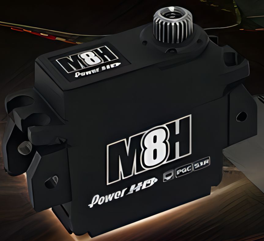 Power HD M8H Low Profile HV Coreless Servo 8.5KG 0.065 Sec@8.4V – image 3
