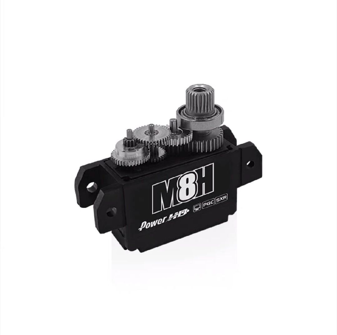 Power HD M8H Low Profile HV Coreless Servo 8.5KG 0.065 Sec@8.4V – image 2