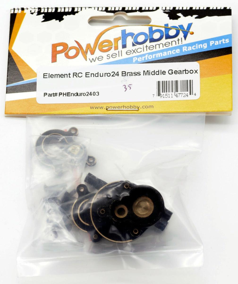 Powerhobby Element RC Enduro24 Brass Middle Gearbox 1/24 Enduro 24 thumbnail 1