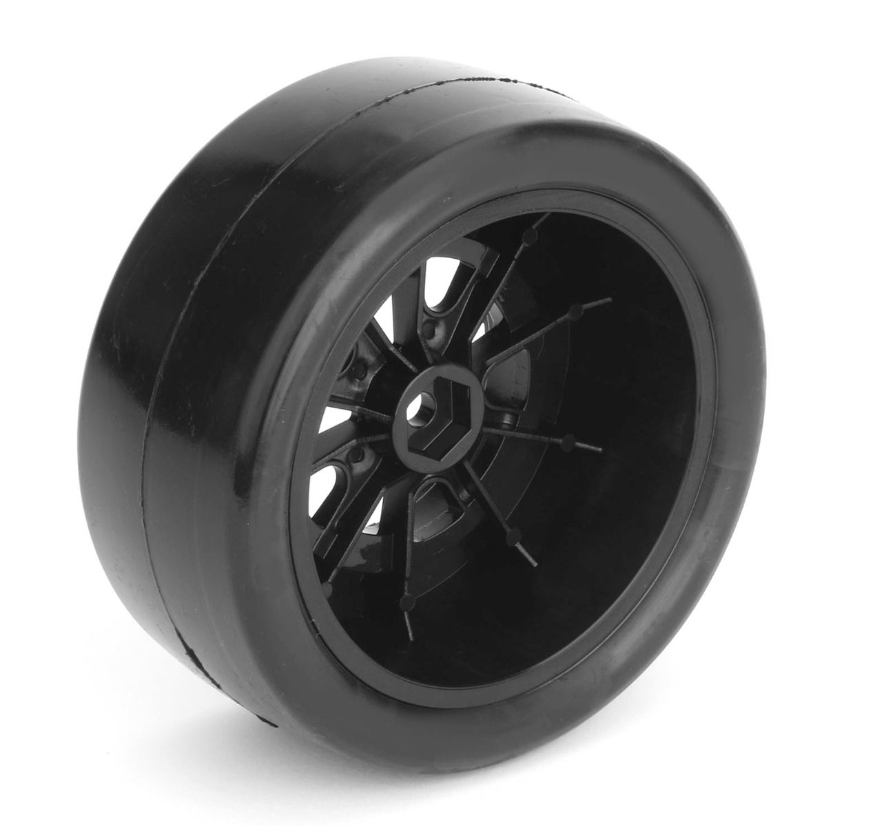 Powerhobby 1/10 Mounted Wildcat BELTED Rear 2.2"/3.0" Drag Racing Tires ULTRA SOFT thumbnail 1