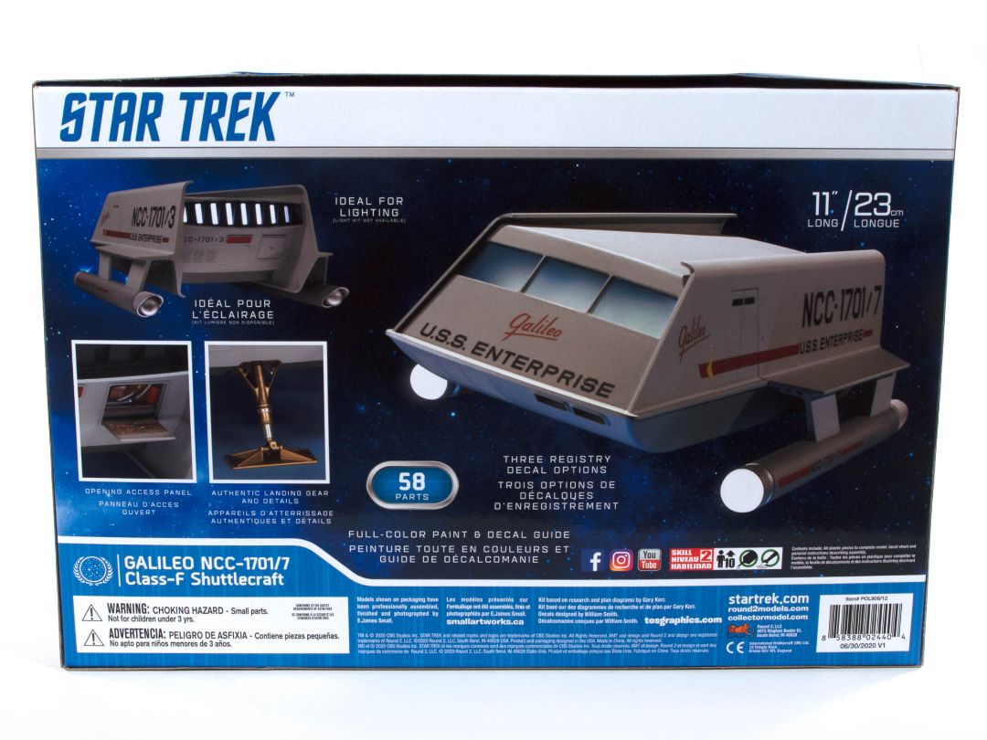 Polar Lights Galileo Shuttle 1/32 Model Kit (Level 2) – image 2