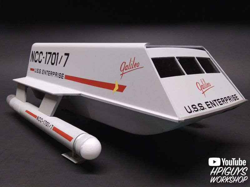 Polar Lights Galileo Shuttle 1/32 Model Kit (Level 2) – image 5