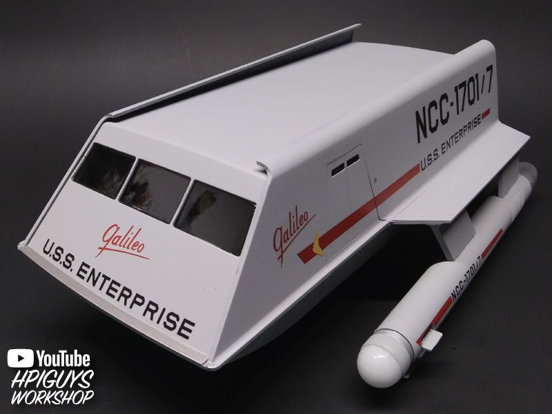 Polar Lights Galileo Shuttle 1/32 Model Kit (Level 2) – image 6
