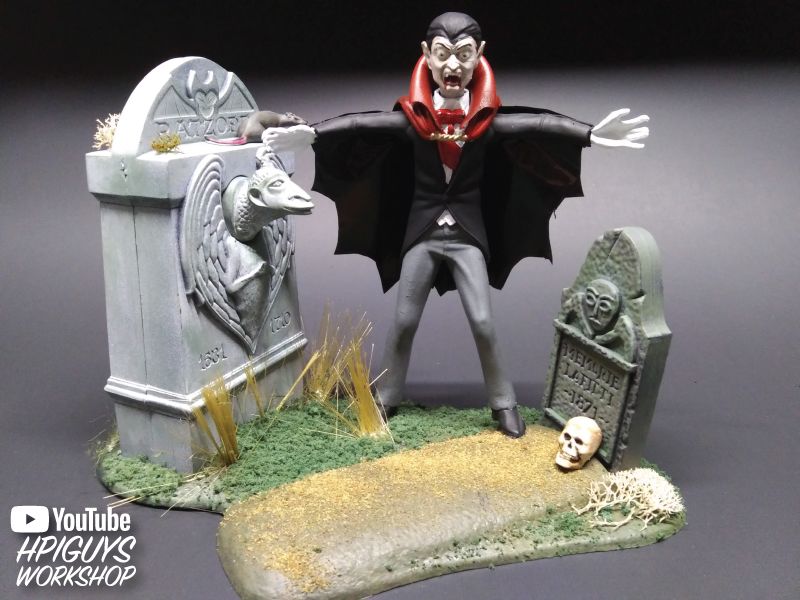 Polar Lights Haunted Manor: Flight of the Vampire 1/12 Model Kit – image 13