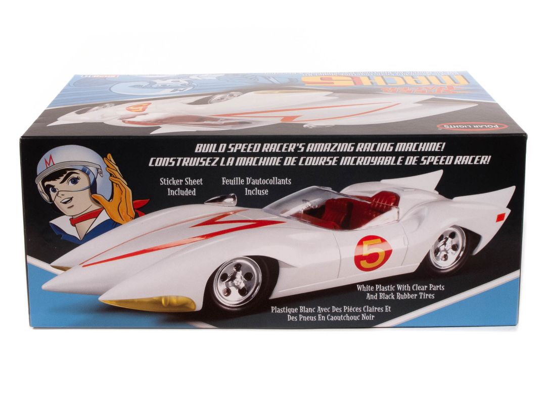 Polar Lights Speed Racer Mach V (Snap) 1/25 Model Kit (Level 2) – image 3