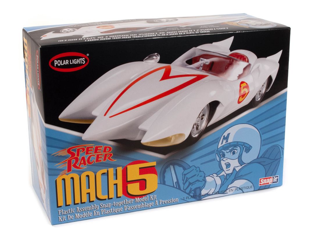 Polar Lights Speed Racer Mach V (Snap) 1/25 Model Kit (Level 2) – image 4