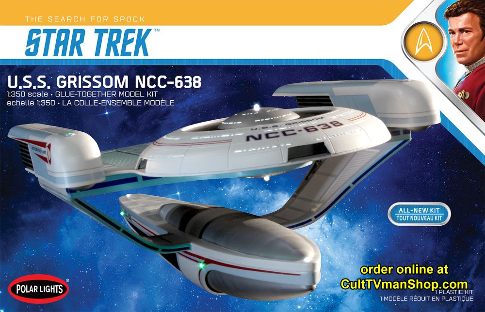 Polar Lights 1/350 Star Trek U.S.S. Grissom (Level 2) thumbnail 1