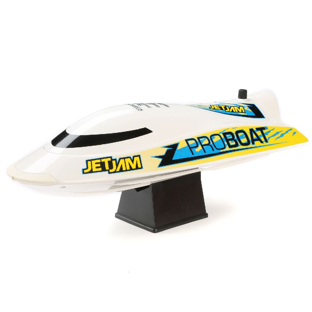 Pro Boat Jet Jam 12 Pool Racer, Brushed RTR - White (B&C Incl) – image 2