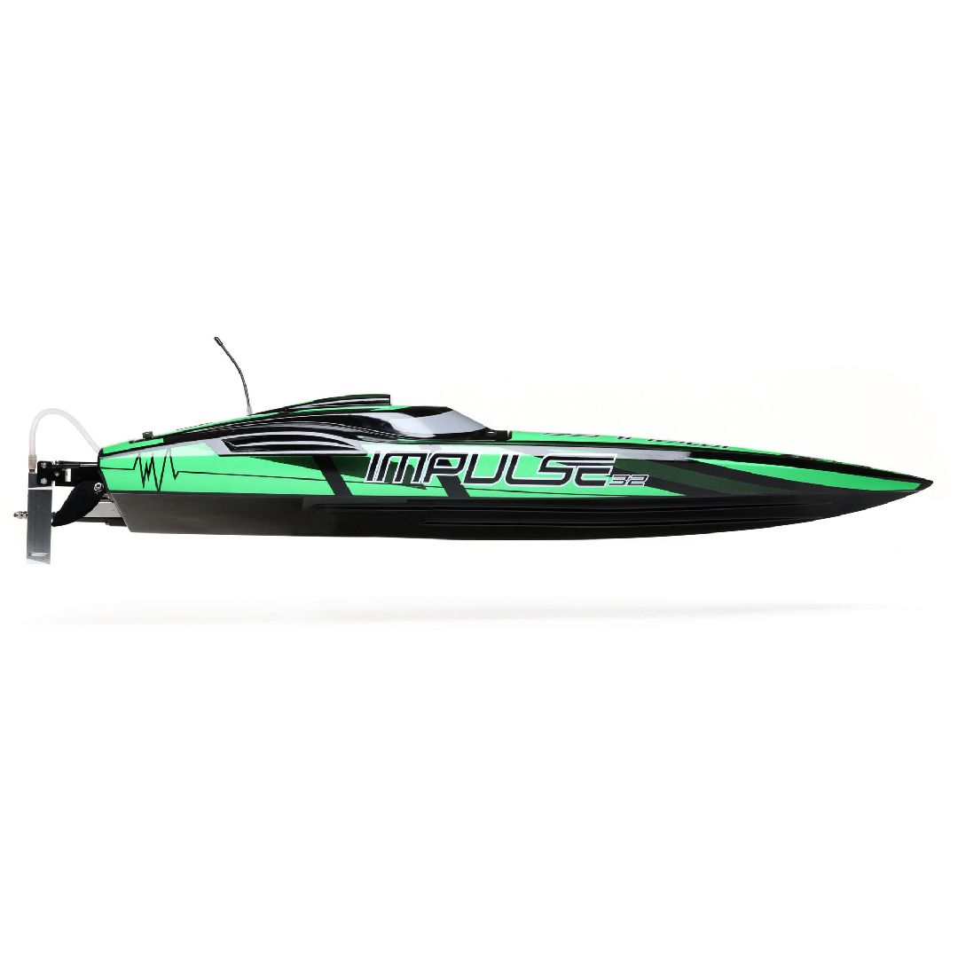 Pro Boat Impulse 32, Deep-V, Blx, Smart RTR - Black/Green – image 4