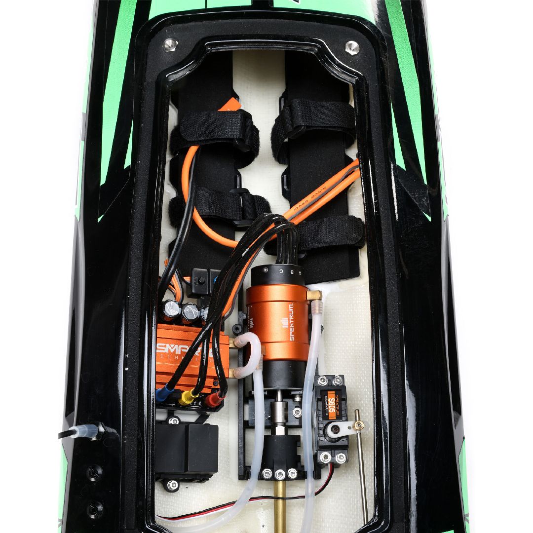 Pro Boat Impulse 32, Deep-V, Blx, Smart RTR - Black/Green – image 7