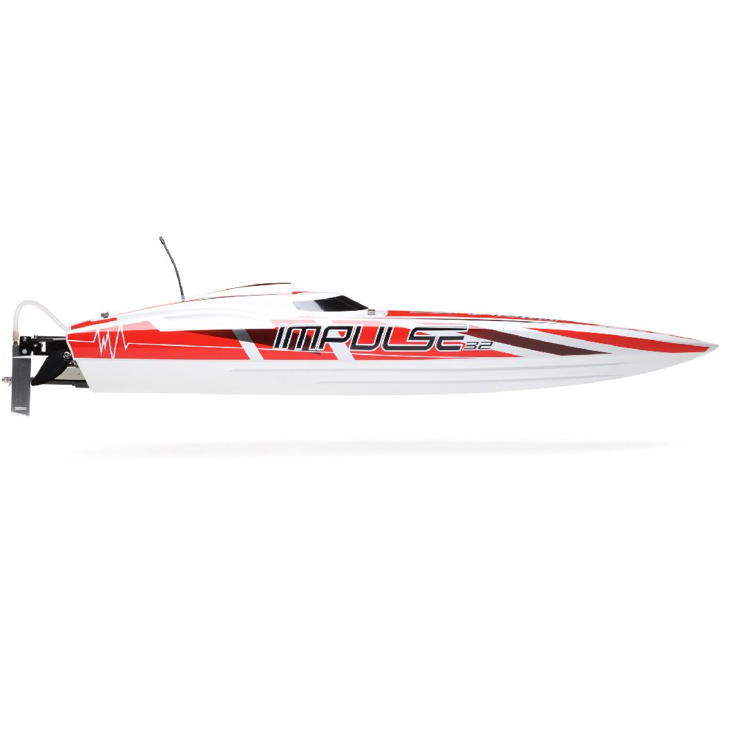 Pro Boat Impulse 32, Deep-V, Blx, Smart RTR - White/Red – image 6