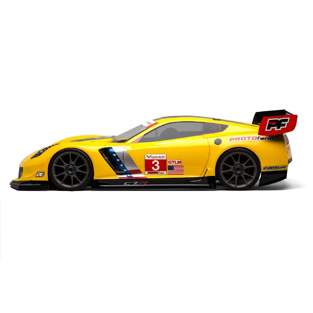 Protoform 1/8 Chevrolet Corvette C7.R Clear Body:GT,Long WB – image 3