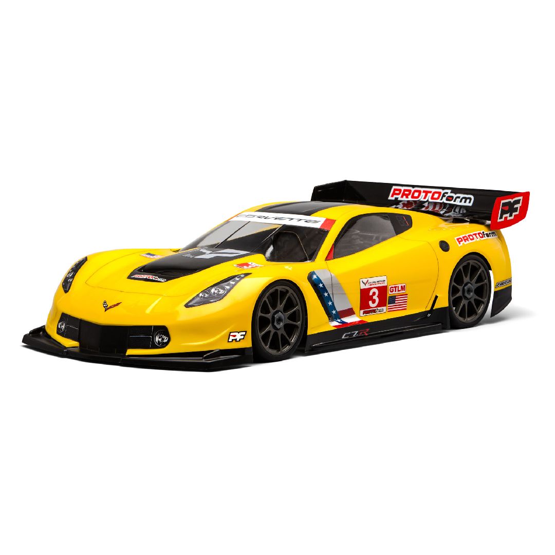 Protoform 1/8 Chevrolet Corvette C7.R Clear Body:GT,Long WB – image 4