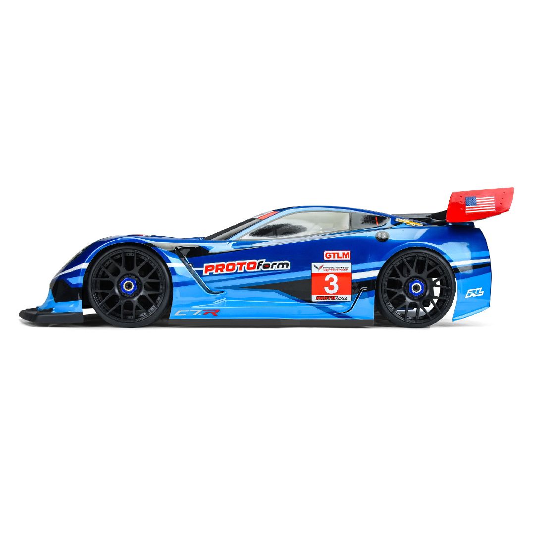 Protoform 1/8 Corvette C7.R Clear Body :GT, Short Wheelbase – image 3