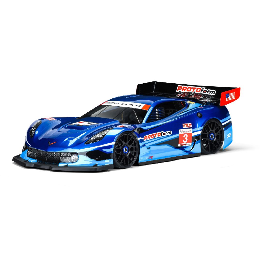 Protoform 1/8 Corvette C7.R Clear Body :GT, Short Wheelbase – image 5