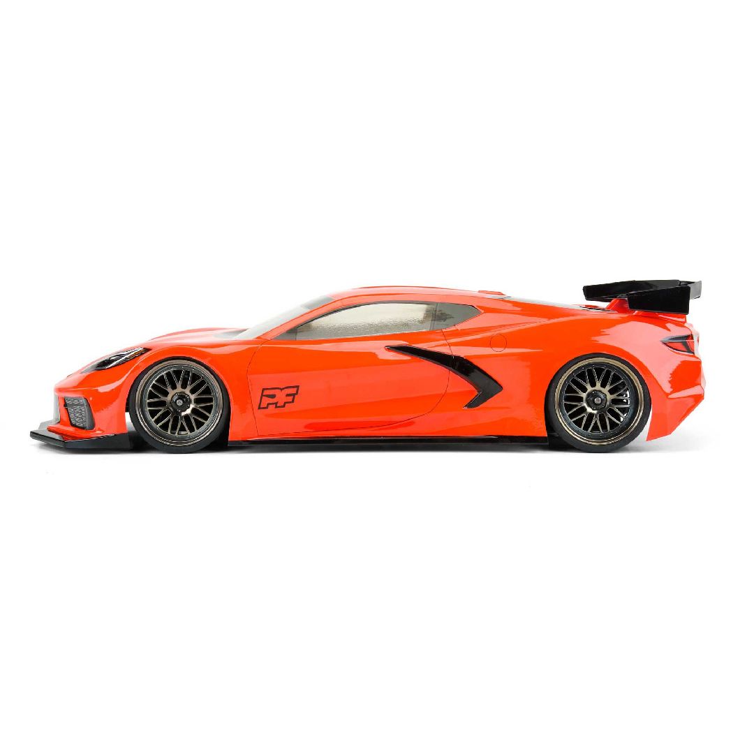 Protoform Chevrolet Corvette C8 Clear Body for 190mm TC – image 4