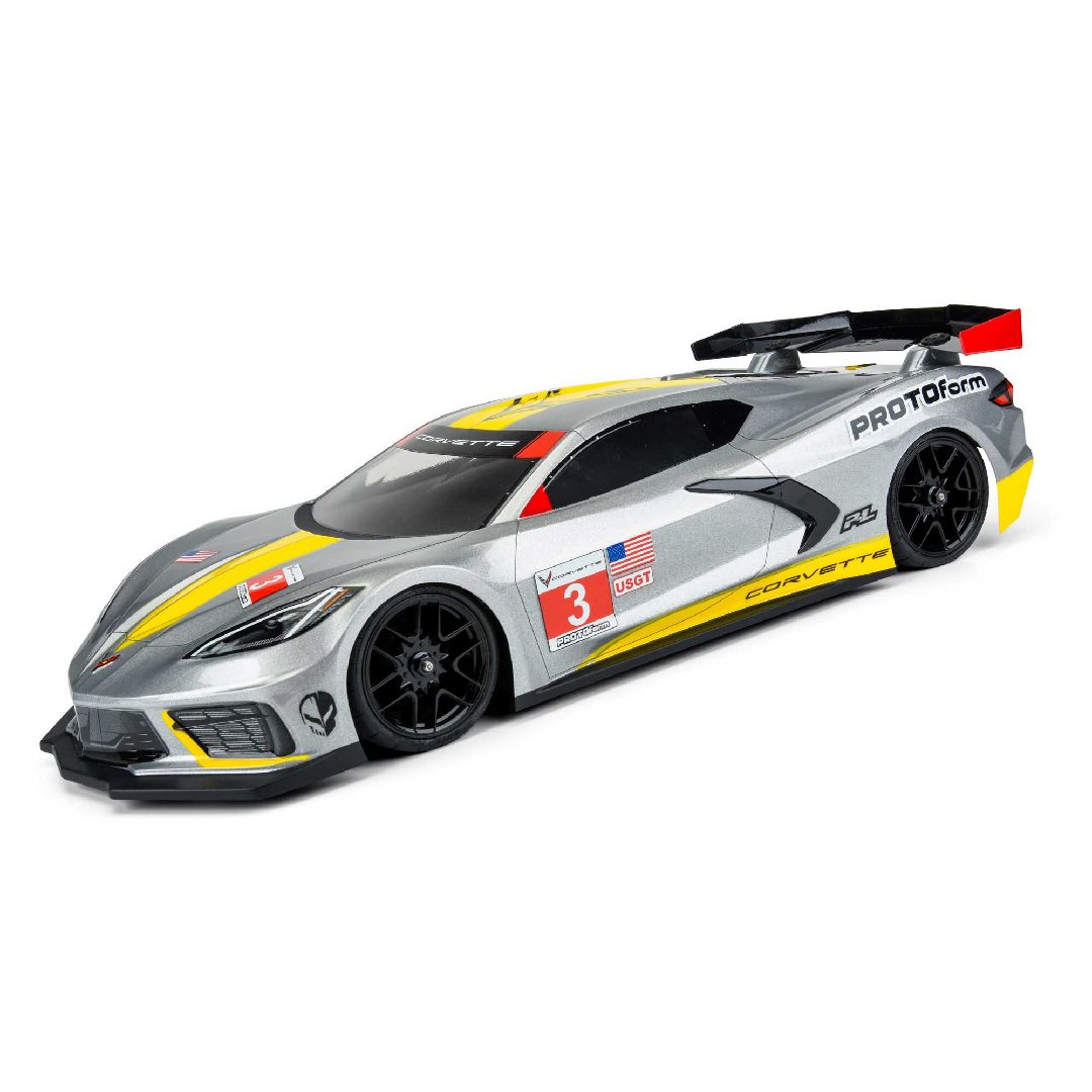 Protoform Chevrolet Corvette C8 Clear Body for 190mm TC – image 5