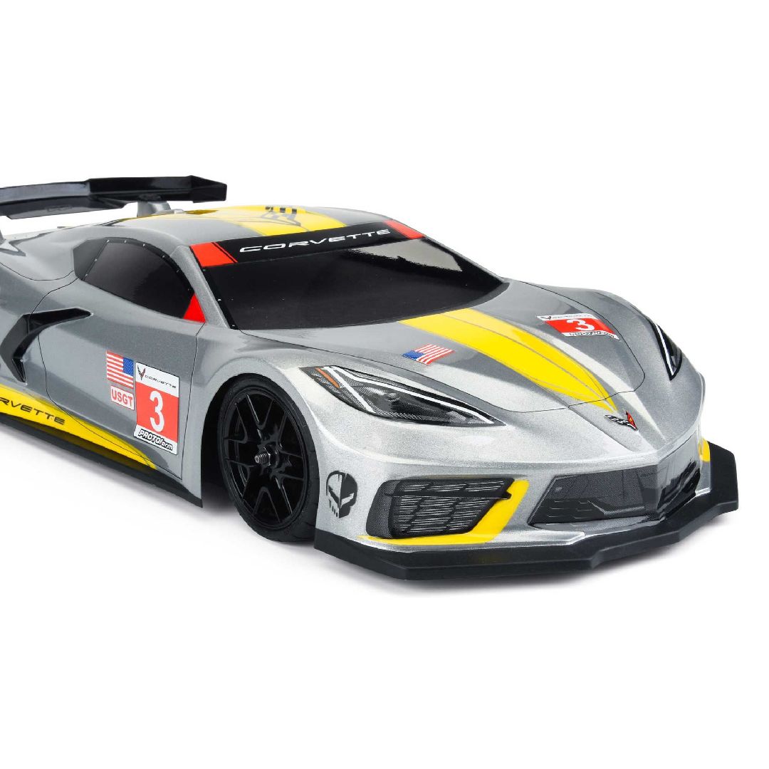 Protoform Chevrolet Corvette C8 Clear Body for 190mm TC – image 6
