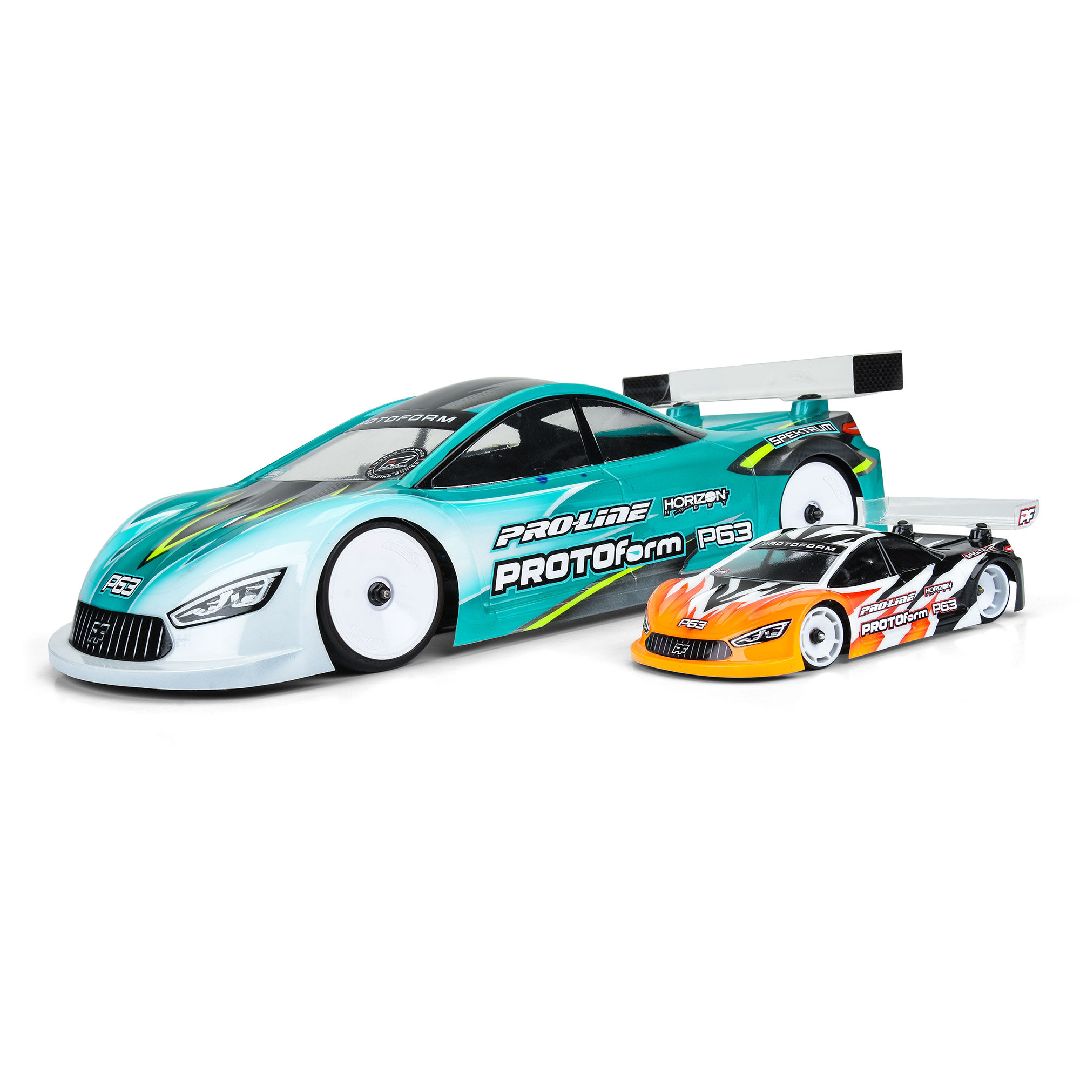 Protoform 1/28 P63 Clr Bdy: Mini-Z & 1/28 Chassis (98mm WB) – image 4