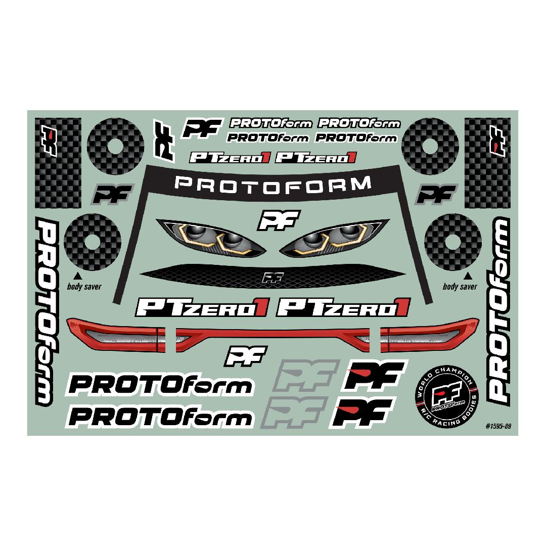 Protoform PTzero1 PRO-Lite (0.5mm) Clear Body for 190mm TC – image 4