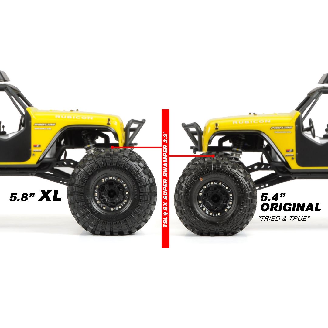 Pro-Line 2.2" Swamper XL Rock Terrain Tire 5.8" OD (F/R)(2) – image 3