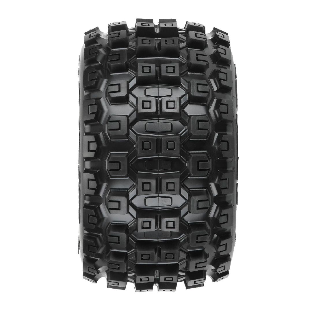 Pro-Line Badlands 3.8" Tires on Black w/ Removable Hex (2) – image 6