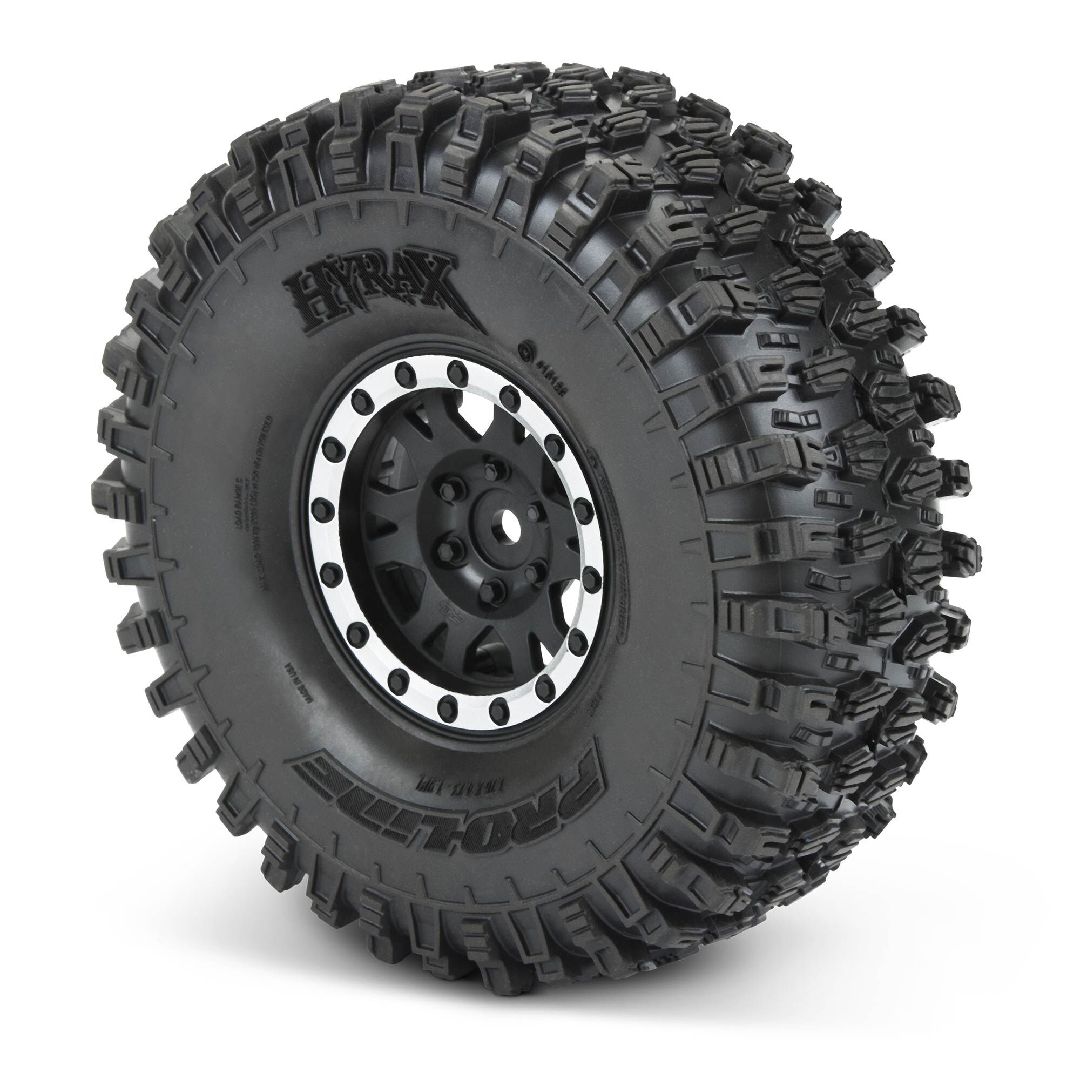 Pro-Line Hyrax 1.9 G8 MTD Impulse Blk/Slvr Wheels F/R (2) – image 2