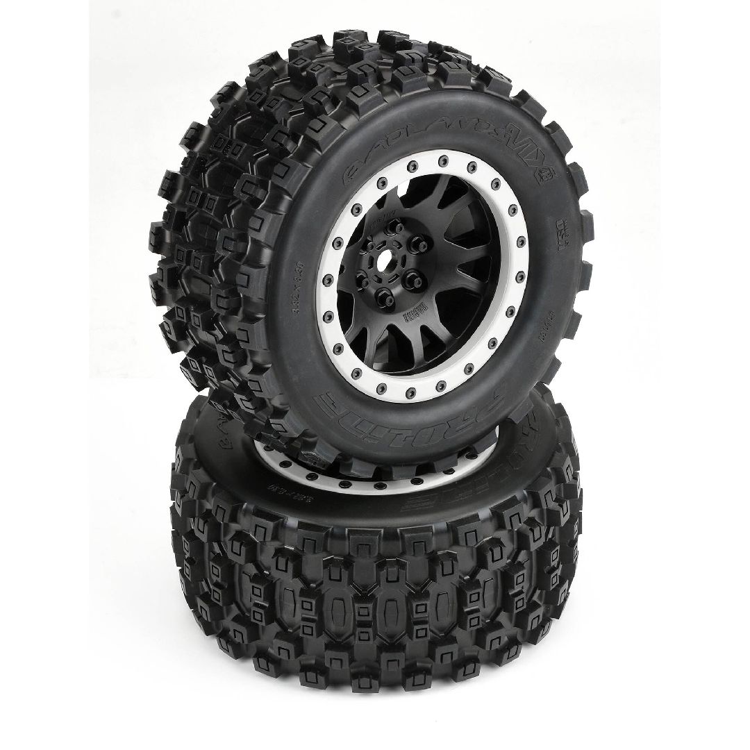 Pro-Line Badlands Pro-Loc Tires on Pro-Loc Wheels (2) – image 2