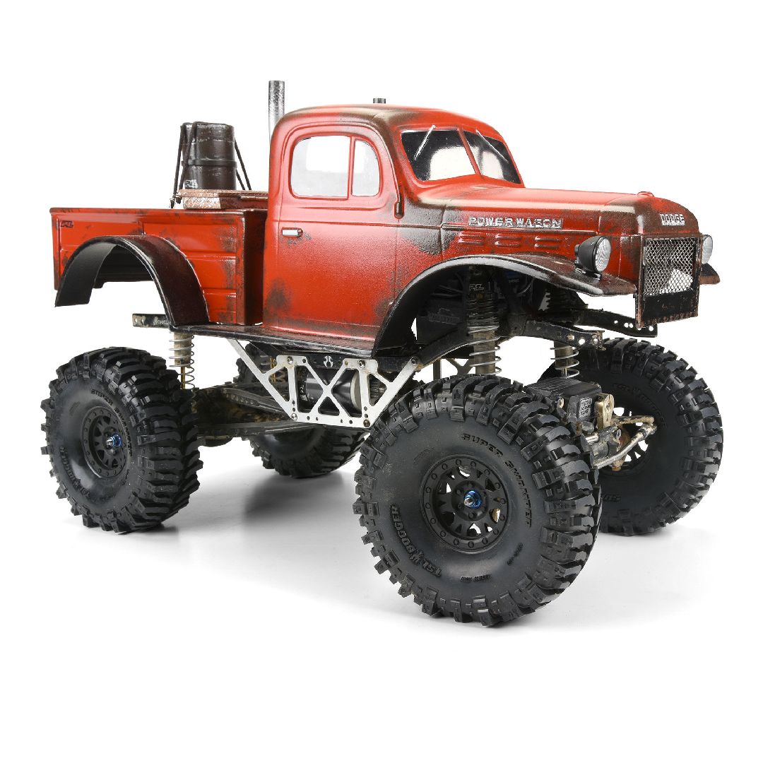 Pro-Line Bogger 1.9" Tires on Black Plastic Bead-Loc Whls (2) – image 4