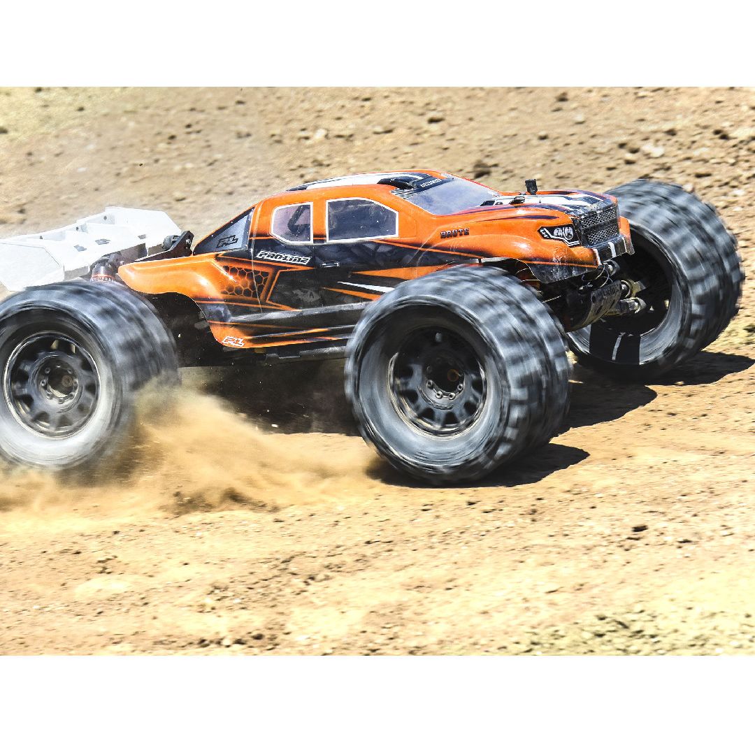 Pro-Line Trencher 3.8" BELTED Tires on Black Rem Hex Whls (2) – image 3