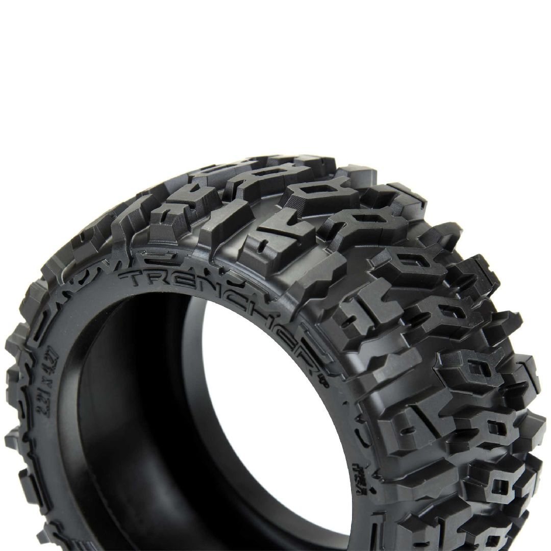 Pro-Line Trencher LP 2.8" Tires on Black Rem Hex Whls (2) – image 2