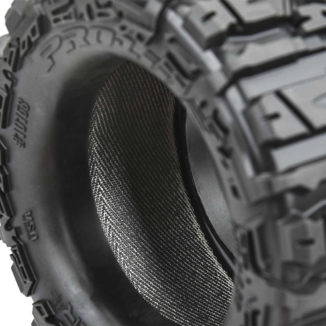 Pro-Line Trencher 2.8" BELTED Tires on Black Rem Hex Whls (2) – image 2