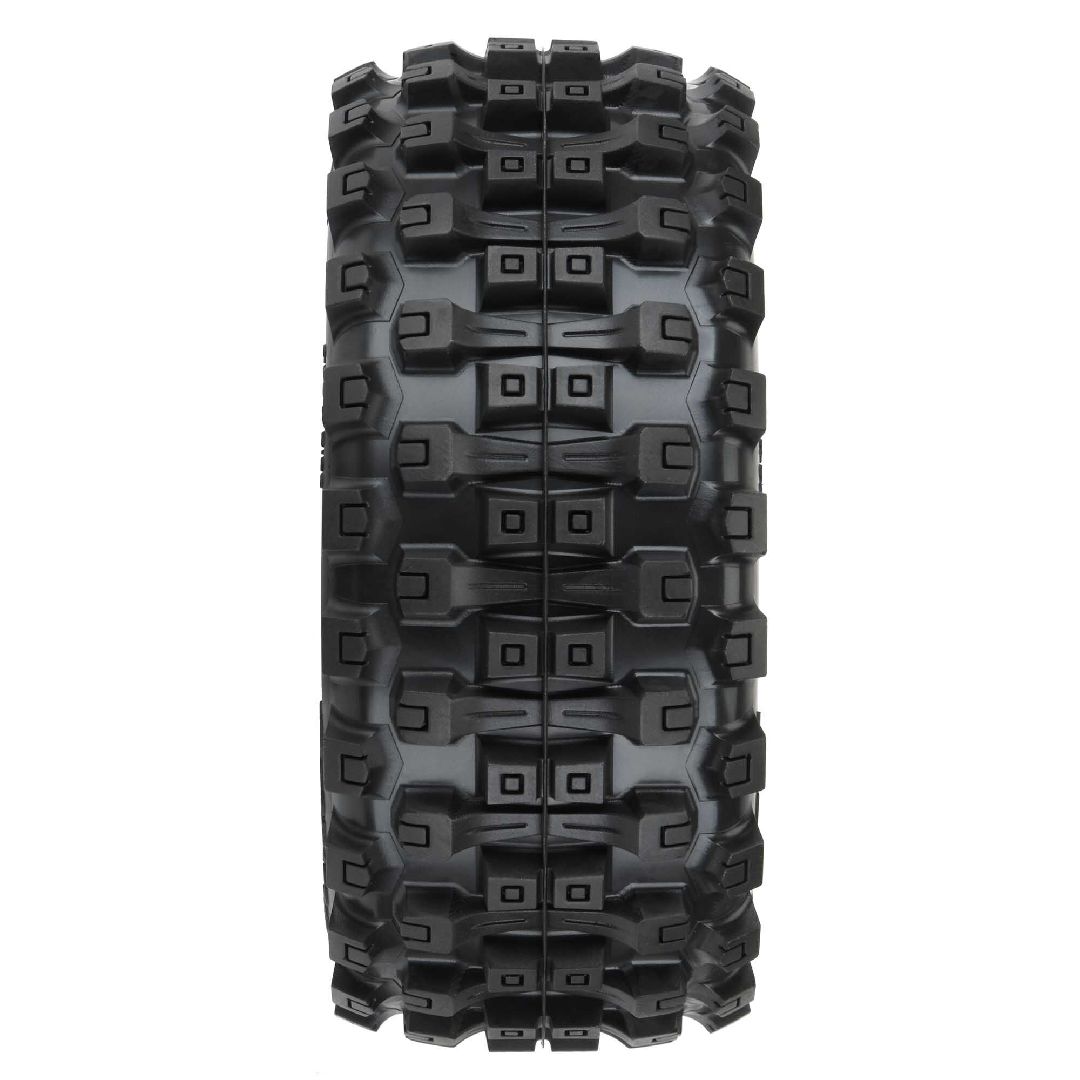 Pro-Line Badlands 2.8" BELTED Tires on Black Rem Hex Wheels (2) – image 4