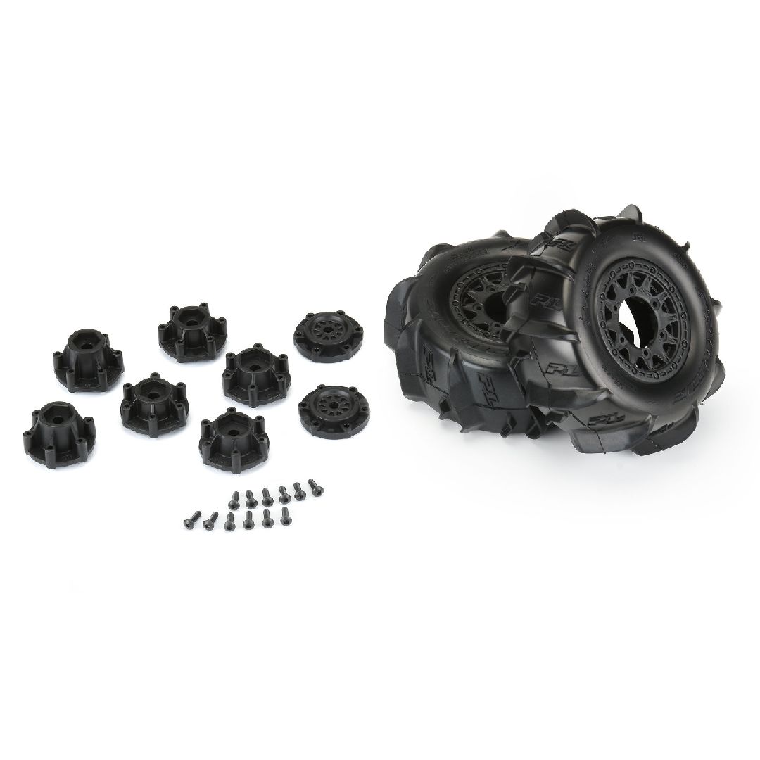 Pro-Line Dumont Paddle 2.2"/3.0" Tires on Rem Hex Wheels (2) – image 4