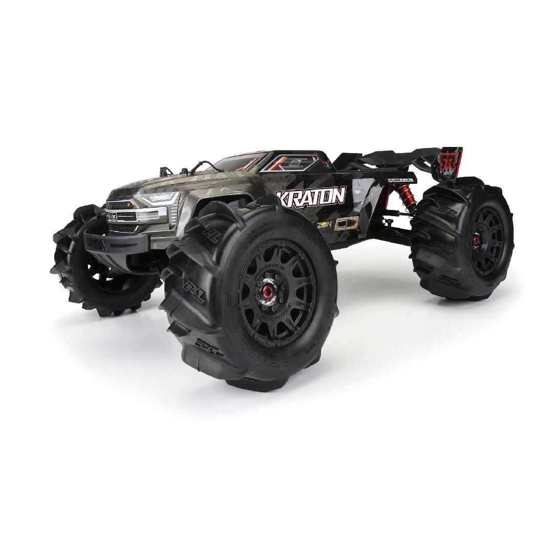 Pro-Line Dumont 3.8" Paddle Tires on Removable Hex Wheels (2) – image 2