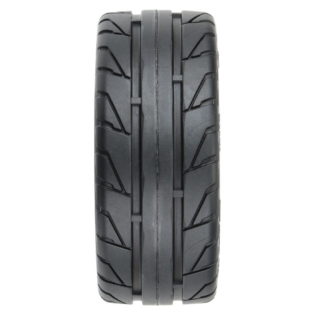 Pro-Line Victory 2.4" (Soft) Belted Tires on Gray Wheels (2) – image 4