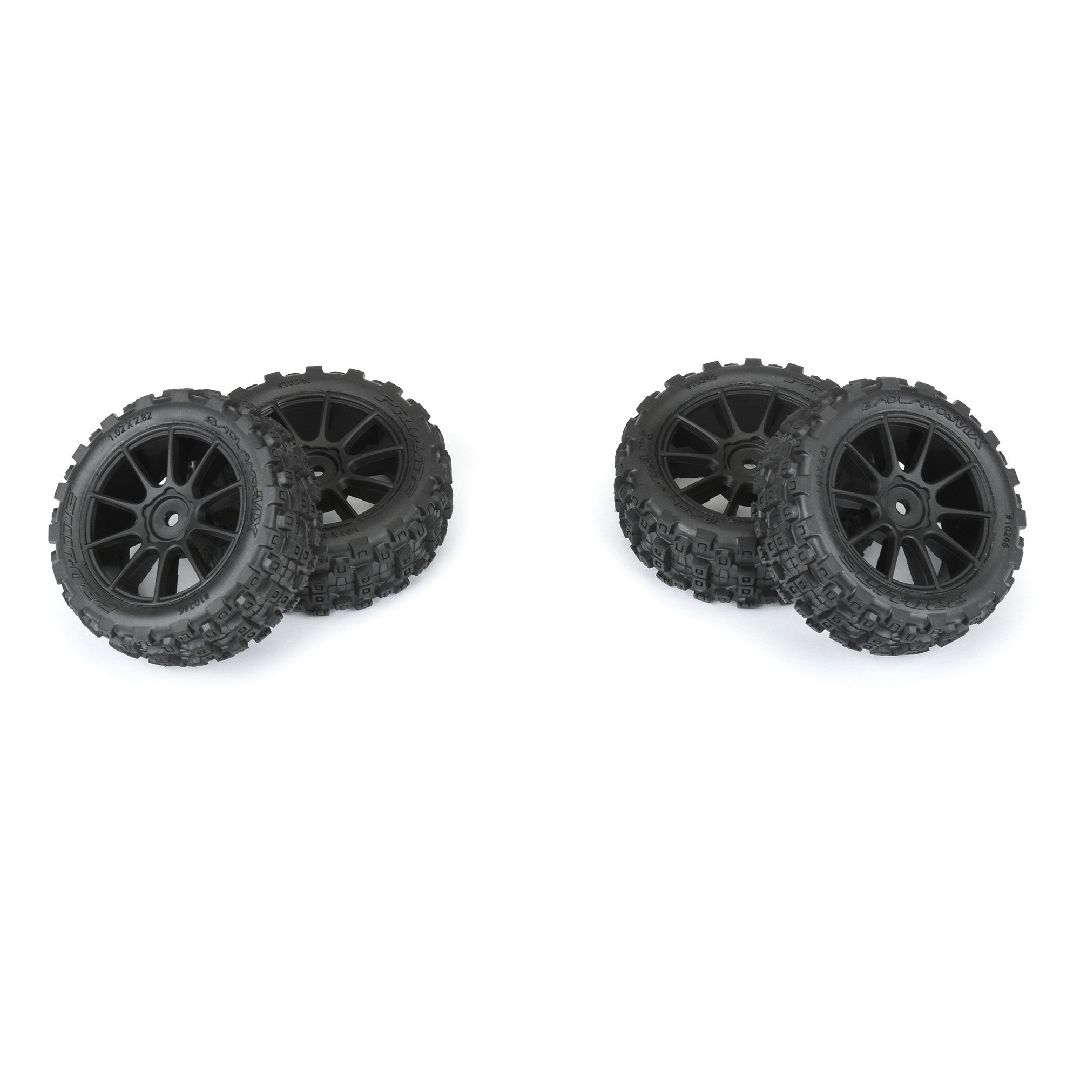 Pro-Line Badlands 1.9" on Mach-10 12mm Hex Wheels (4) – image 4