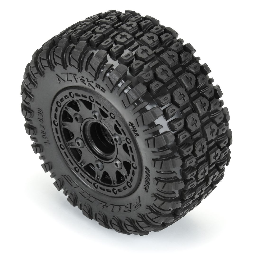 Pro-Line Aztek 2.2"/3.0" (Med) Tires on Rem Hex Wheels – image 2