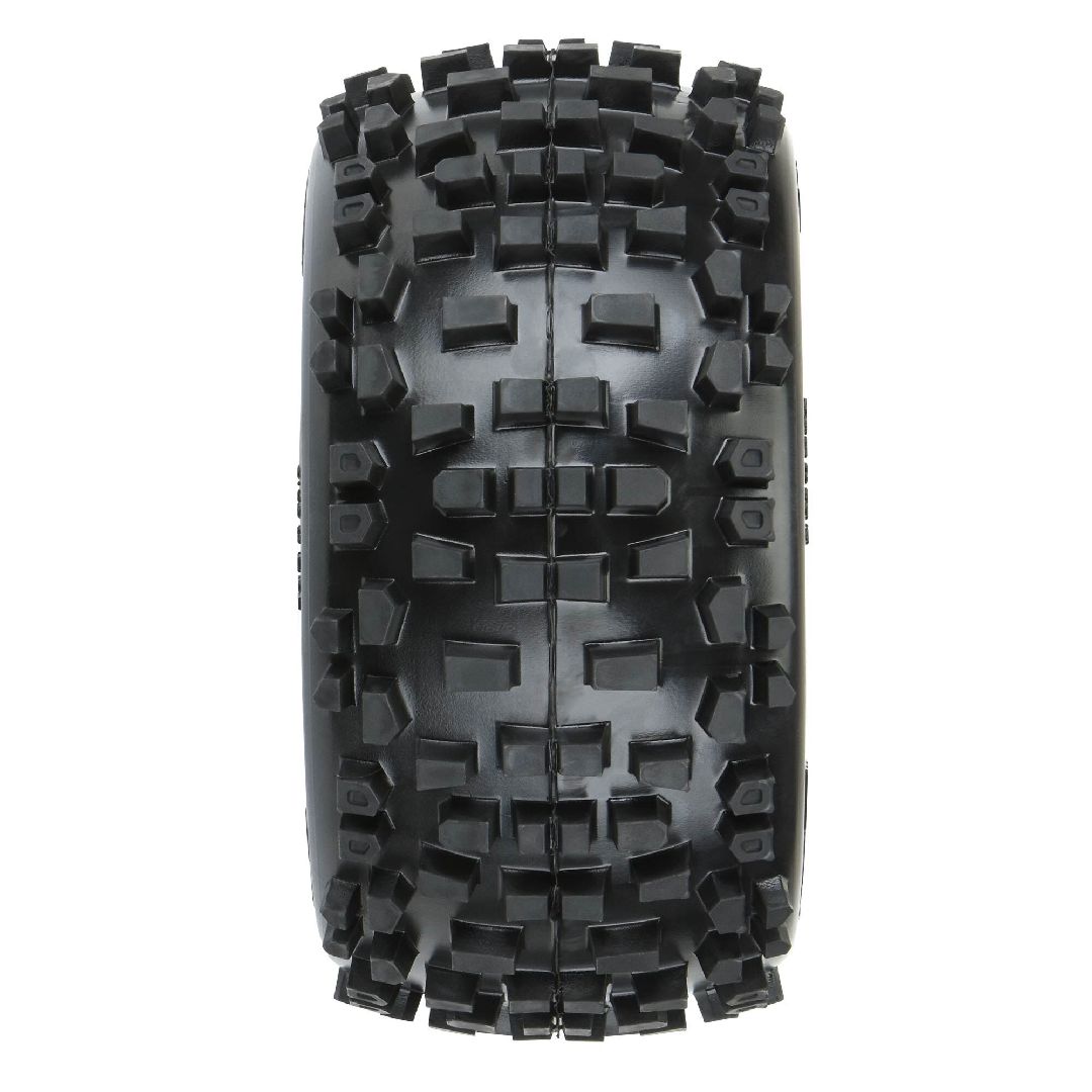 Pro-Line Badlands 3.8" Tires on Black  Removable Hex Wheels (2) – image 3