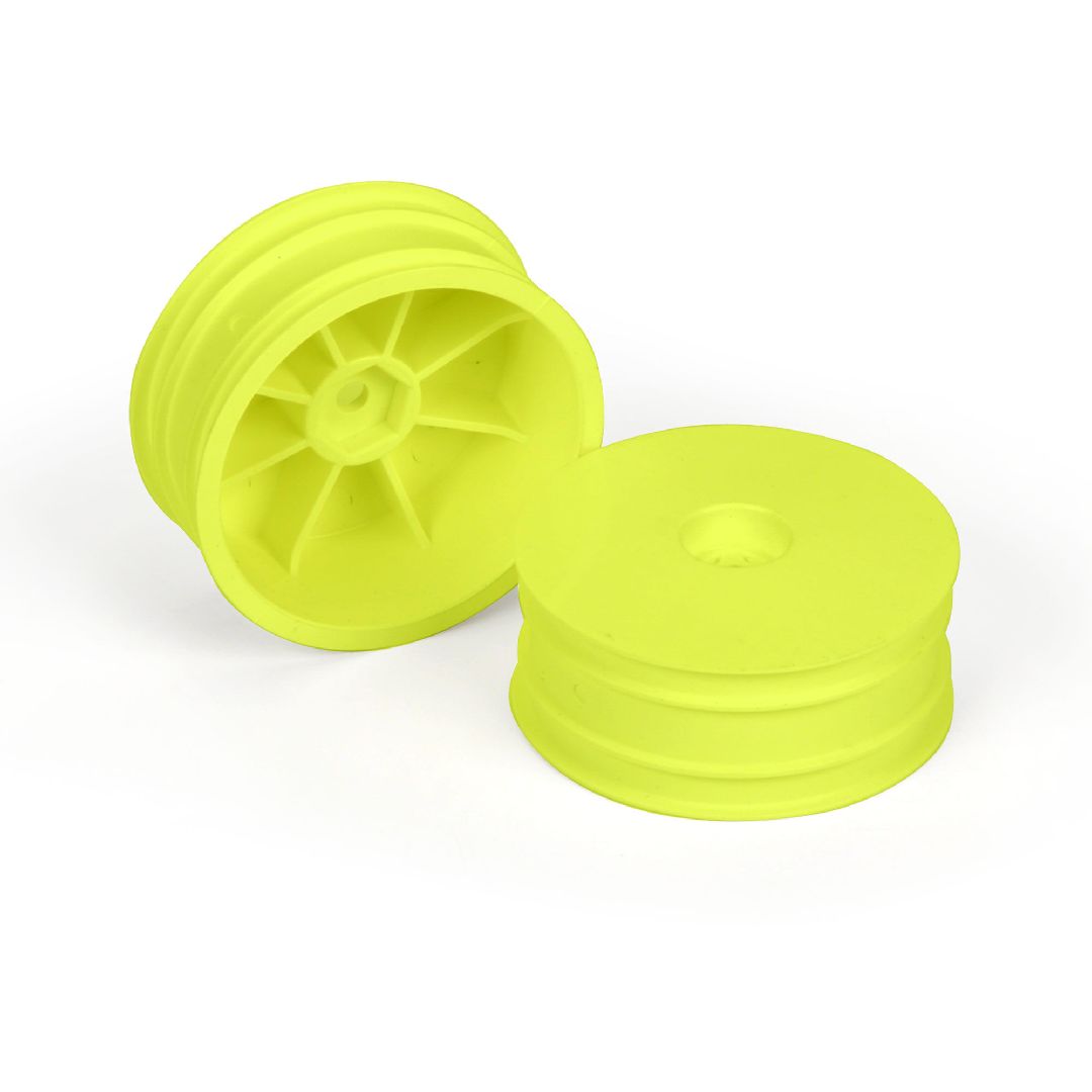 Pro-Line Velocity 2.2" Hex Front Yellow Wheels (2) – image 2
