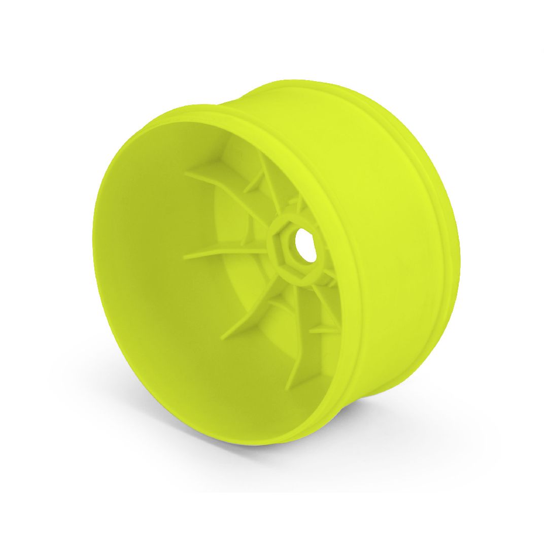Pro-Line Velocity 4.0" Yellow Front or Rear 0 offset Wheels (4) – image 2