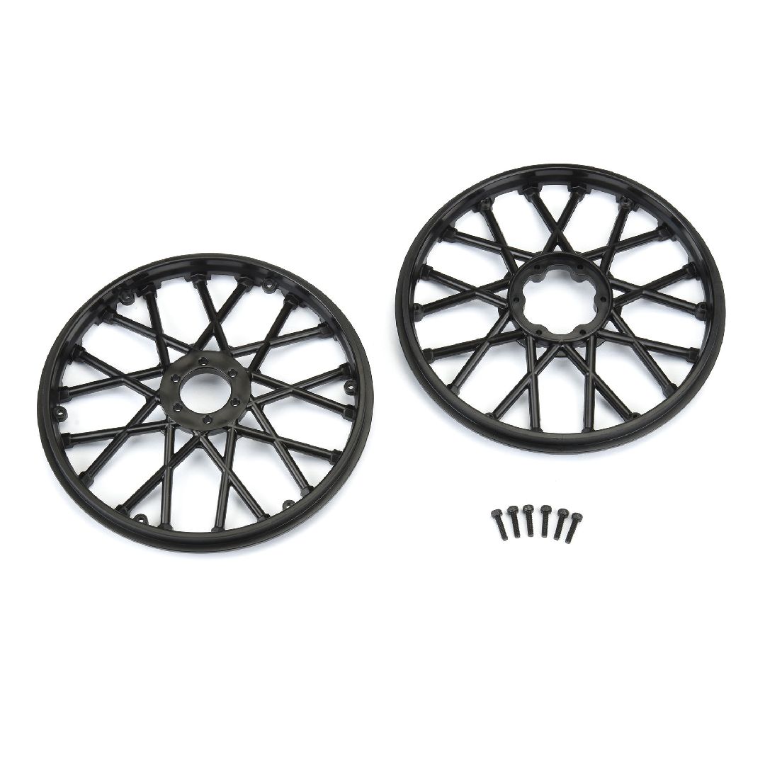Pro-Line Bullyspoke V2 Bead Front Wheel Black For PM-MX – image 2
