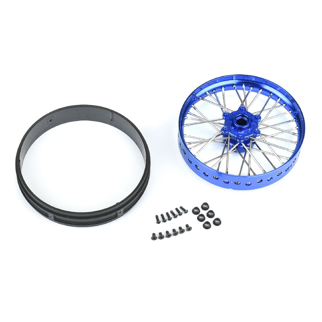 Pro-Line Pro-Spec Alum V2 Bead Front Wheel, Blue – image 3