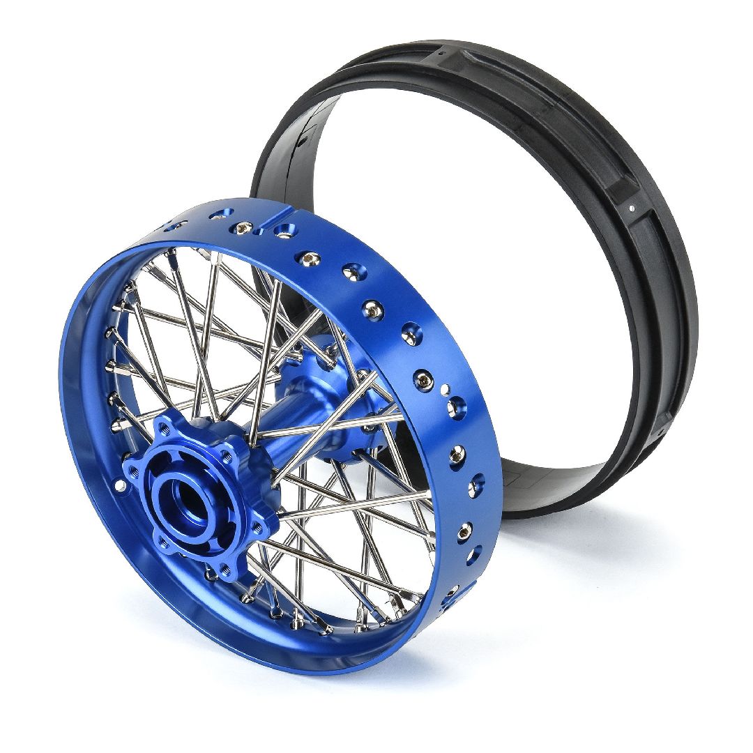 Pro-Line Pro-Spec Alum V2 Bead Rear Wheel, Blue – image 2