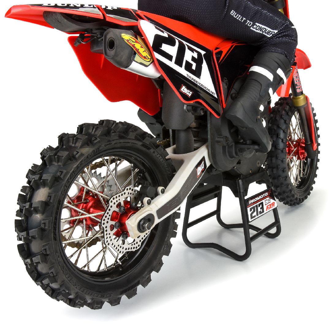 Pro-Line Pro-Spec Alum V2 Bead Rear Wheel, Black/Red – image 6