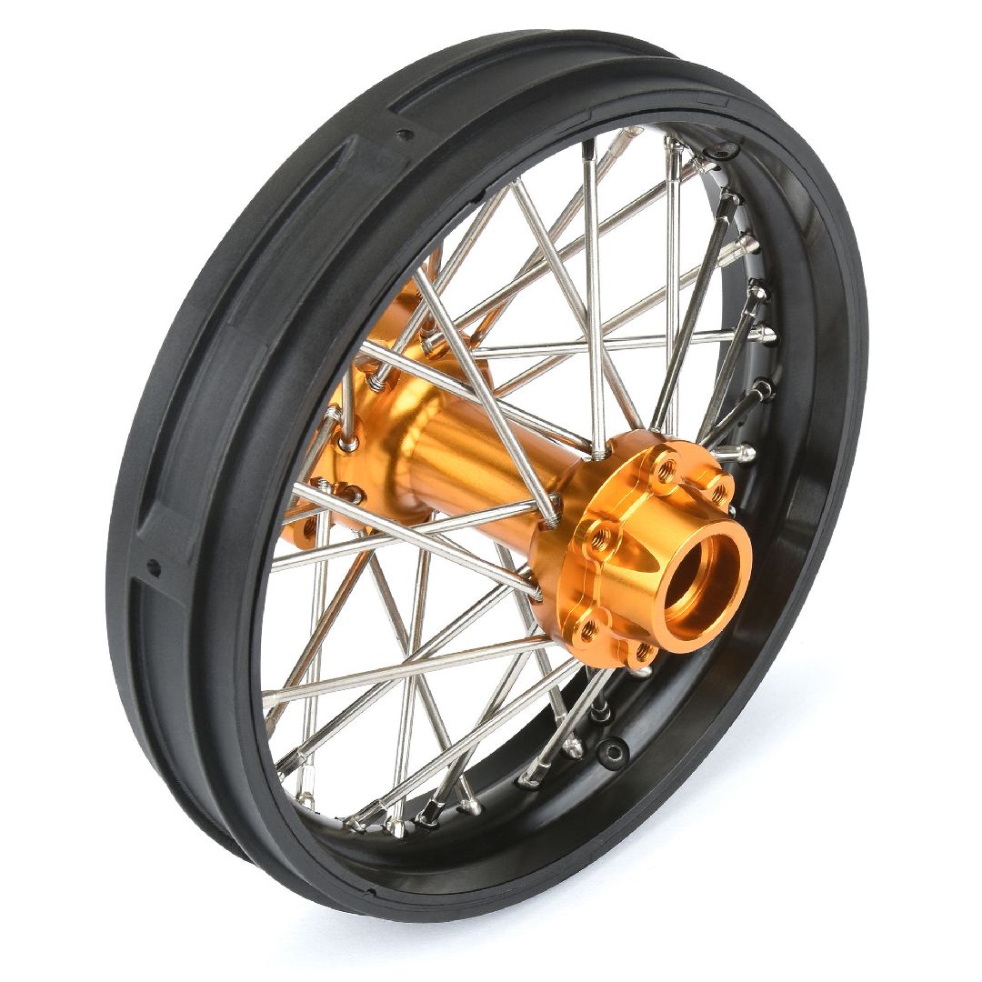 Pro-Line Pro-Spec Alum V2 Bead Rear Wheel, Black/Gold – image 5