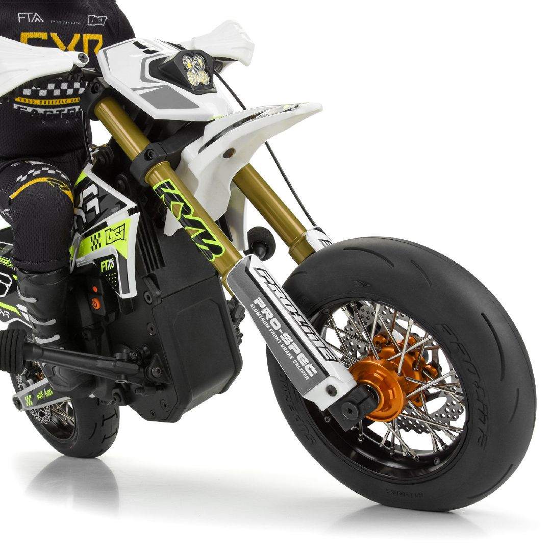 Pro-Line Pro-Spec Alum Front Wheel Assembled, Black/Gold – image 4