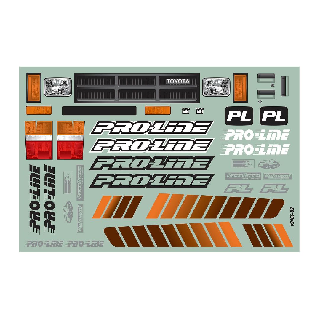 Pro-Line 1985 Toyota HiLux SR5 Clear Body (Cab & Bed) – image 6