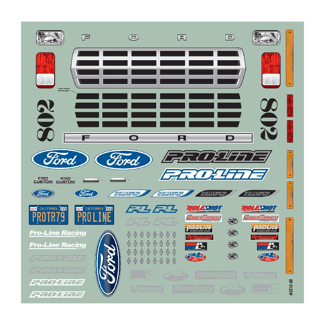 Pro-Line 1979 Ford F-150 Race Truck Clear Body – image 2